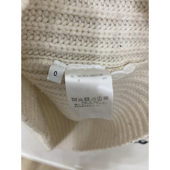 Thom Browne Cardigan Women’s Cream Size Small (0) - Picture 3 of 7